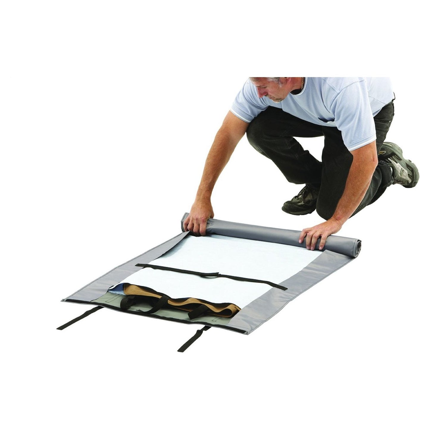 HOSS Storage Window Duffle Charcoal Fits All Bestop And Factory Zipout Vinyl Windows Not Recommended For Use w/Trektop NX Windows I 42810-09