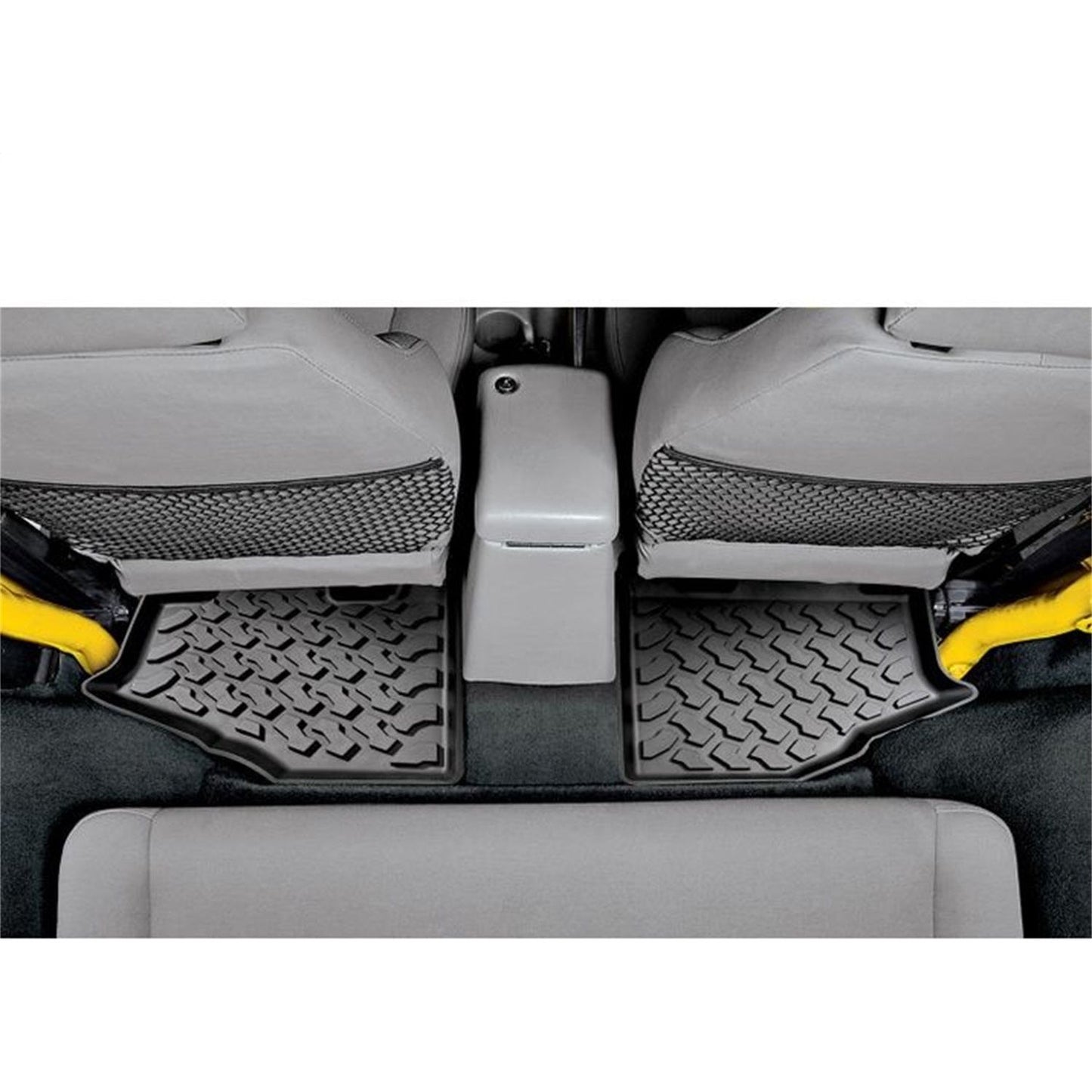 Bestop Floor Mats Black 2 pc. Rear Sold As Pair I 51510-01