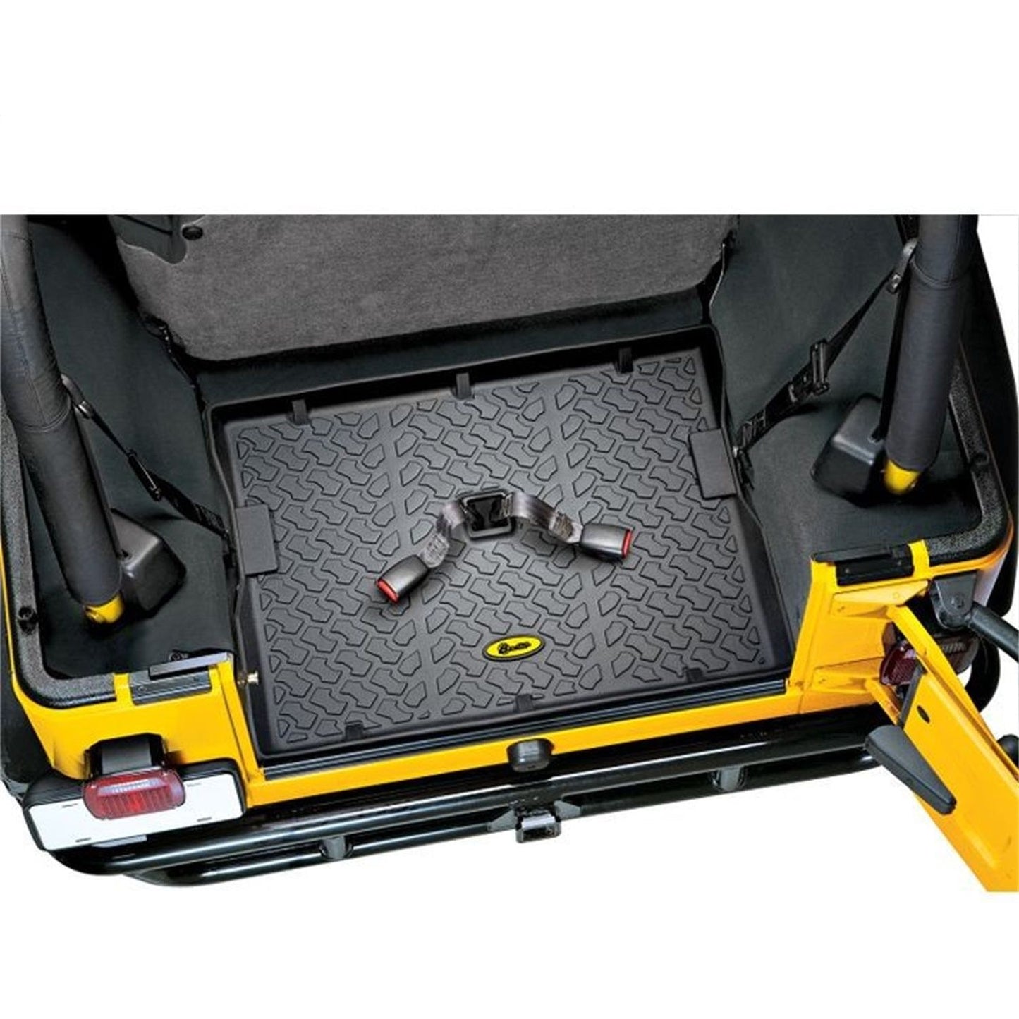 Bestop Cargo Liner Black 1 pc. Rear Sold As Individual Mat I 51512-01