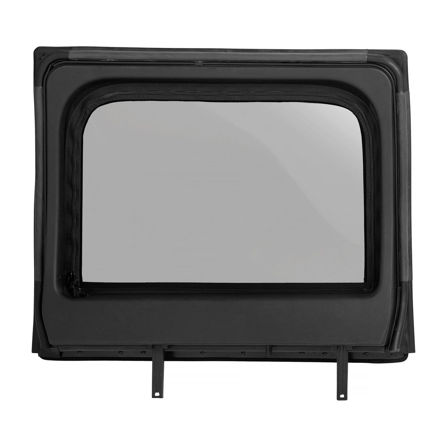 Bestop Upper Fabric Half Doors Black Twill Rear Upper Half Door I 51733-17