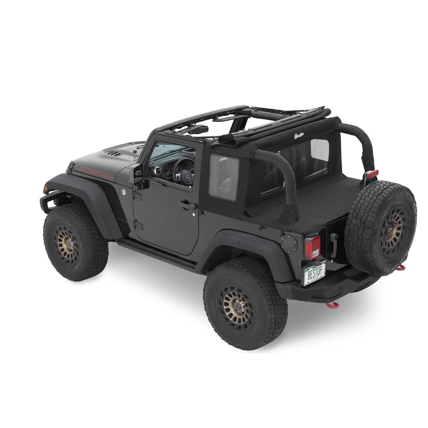 Bestop Halftop Soft Top Black Twill I 53900-17