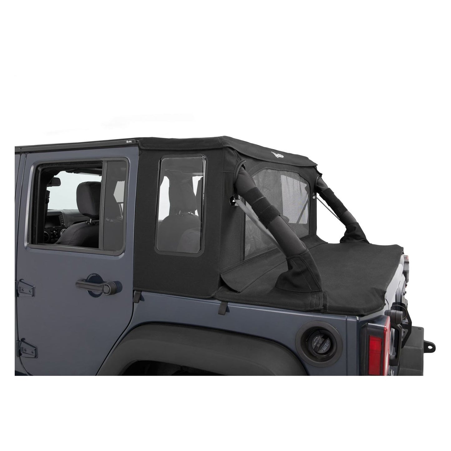 Bestop Halftop Soft Top Black Twill I 53901-17