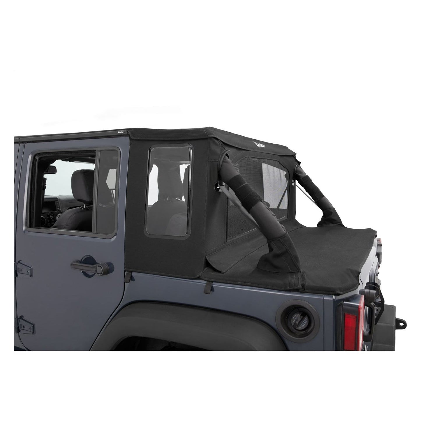 Bestop Halftop Soft Top Black Twill I 53901-17