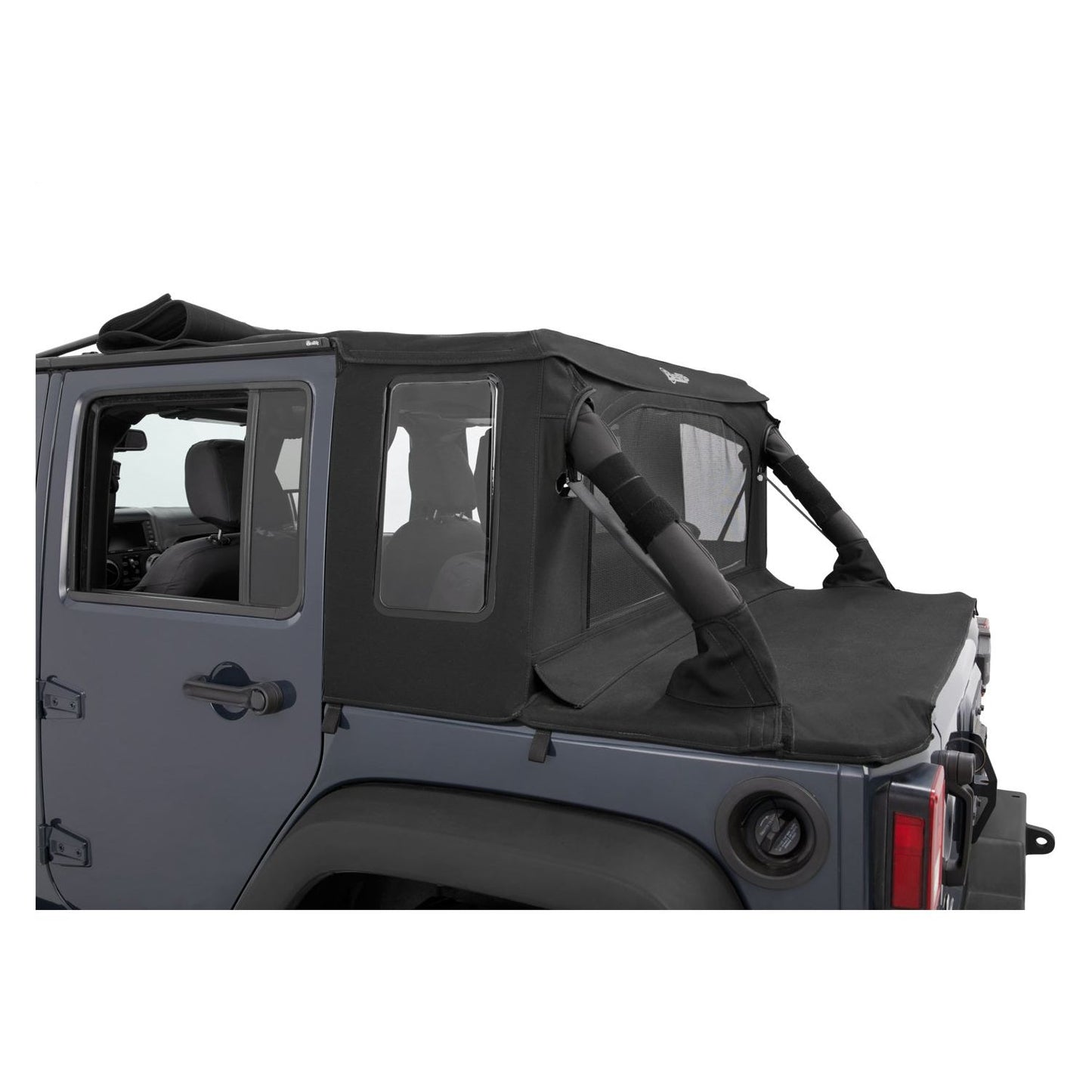 Bestop Halftop Soft Top Black Twill I 53901-17