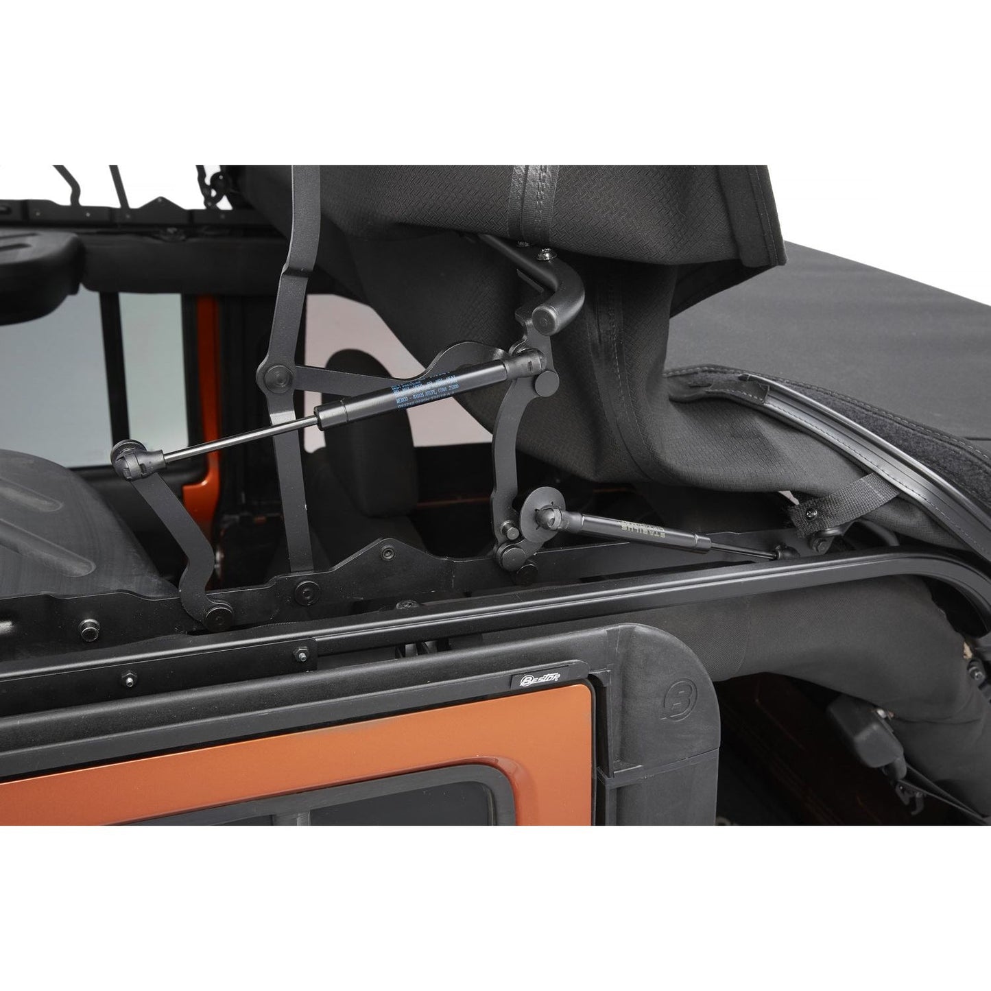 Bestop Supertop Ultraâ„¢ Squareback Soft Top Matte Black I 54724-17