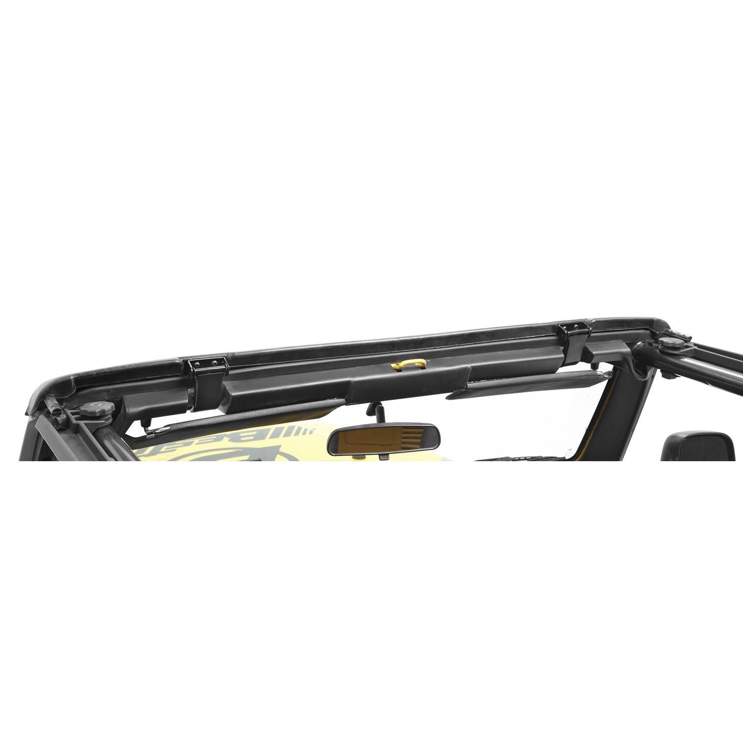 Windshield Header Assembly Black Factory Style Replacement I 55014-01