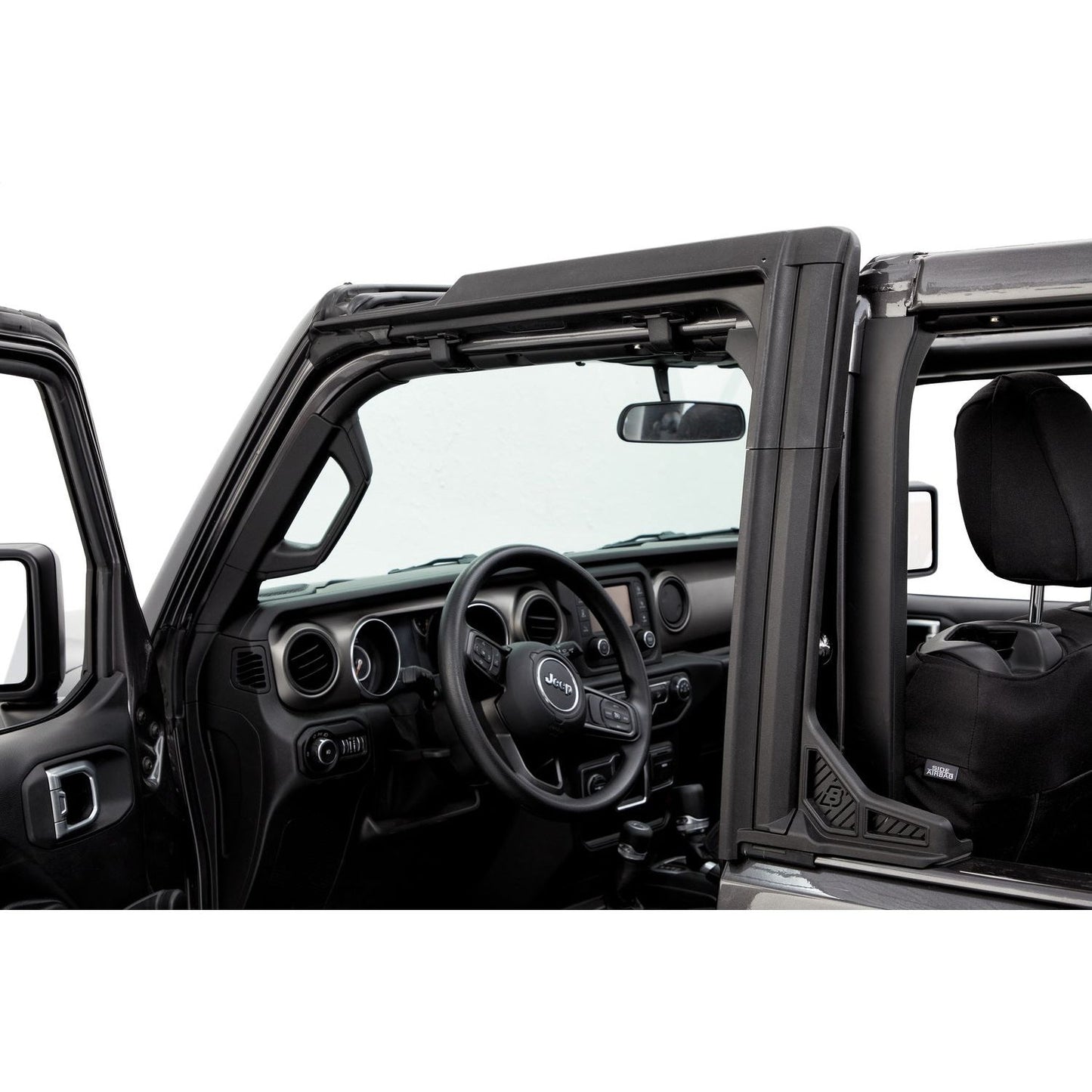 Bestop Door Surrounds Black Cable Top Design Set Of 4 I 55024-01