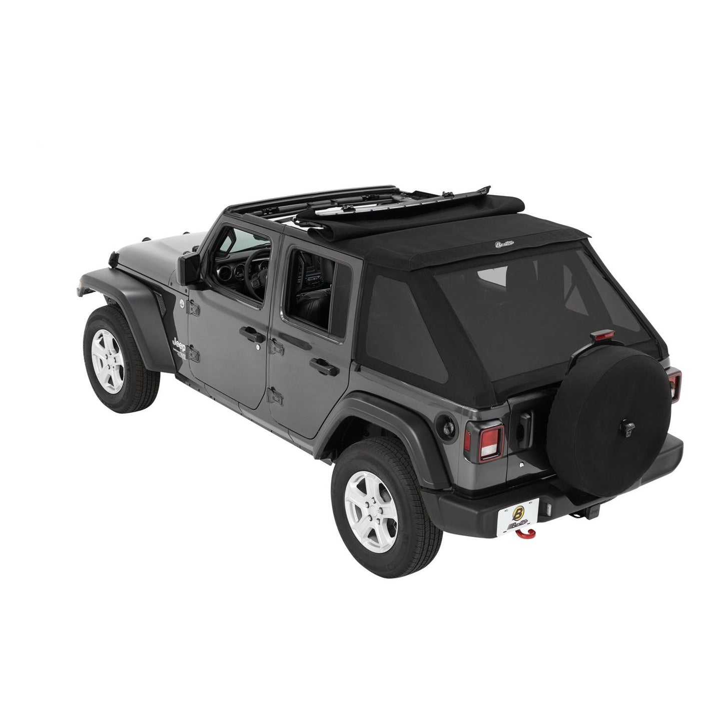 Bestop Trektop Slantback Soft Top Black Diamond I 56863-35