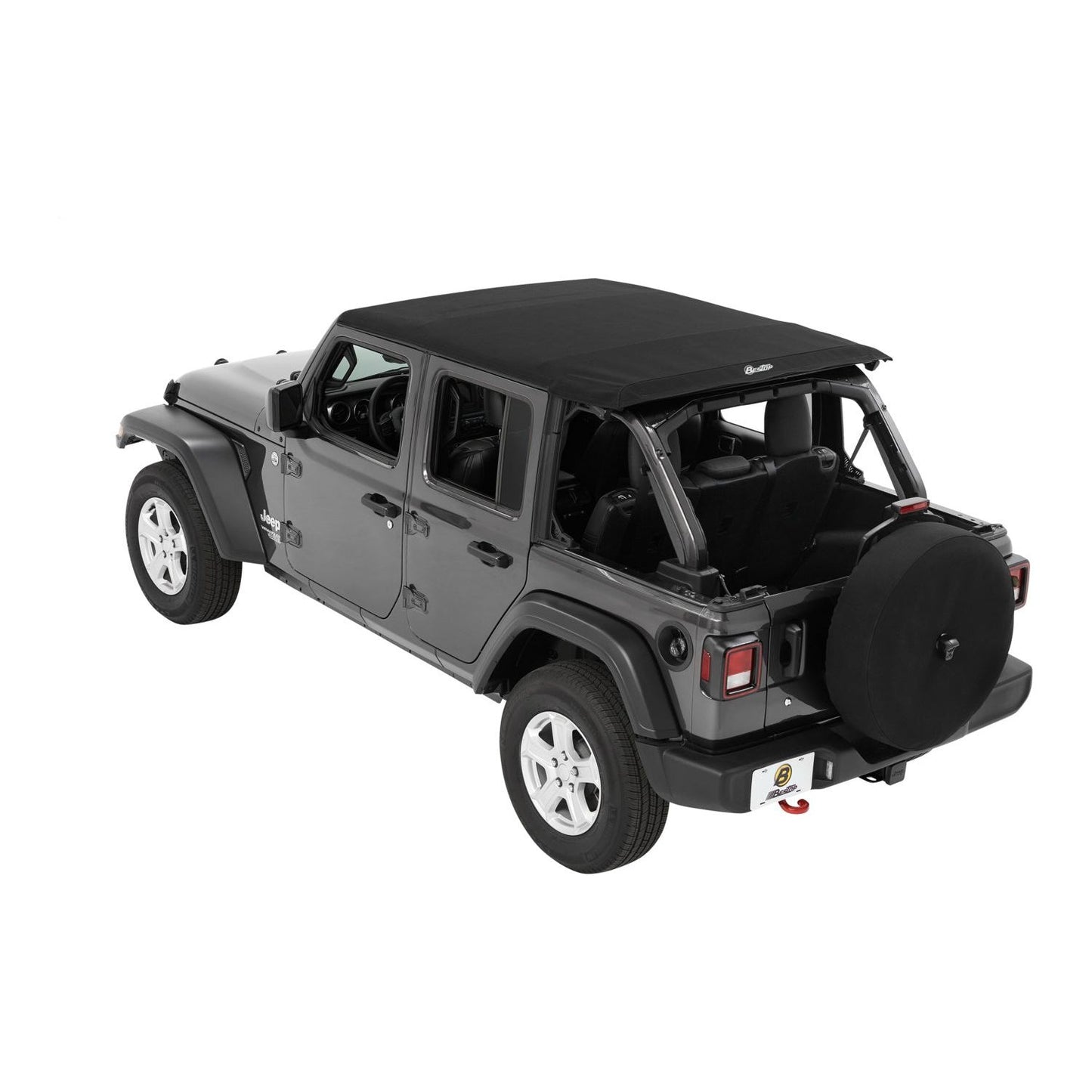 Bestop Trektop Slantback Soft Top Black Diamond I 56863-35