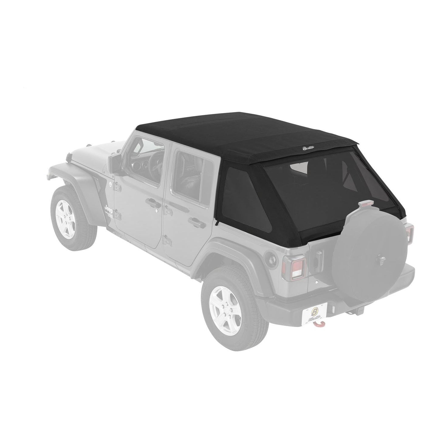 Bestop Trektop Slantback Soft Top Black Diamond I 56863-35