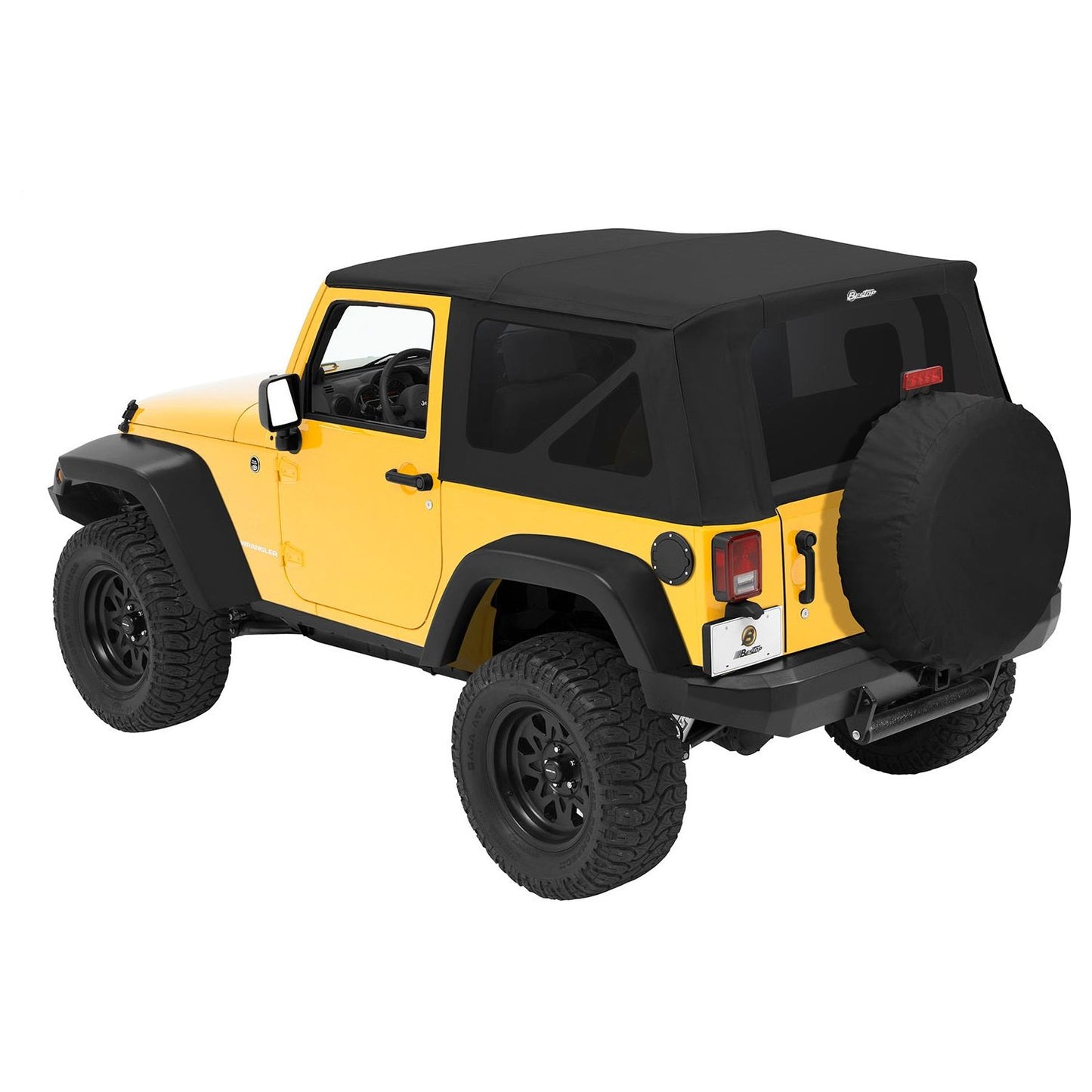 Bestop Replace-A-Top Black Diamond Tinted Windows No Door Skins Included I 79136-35