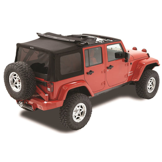 Bestop Replace-A-Top Matte Black Tinted Windows No Door Skins Included I 79847-17
