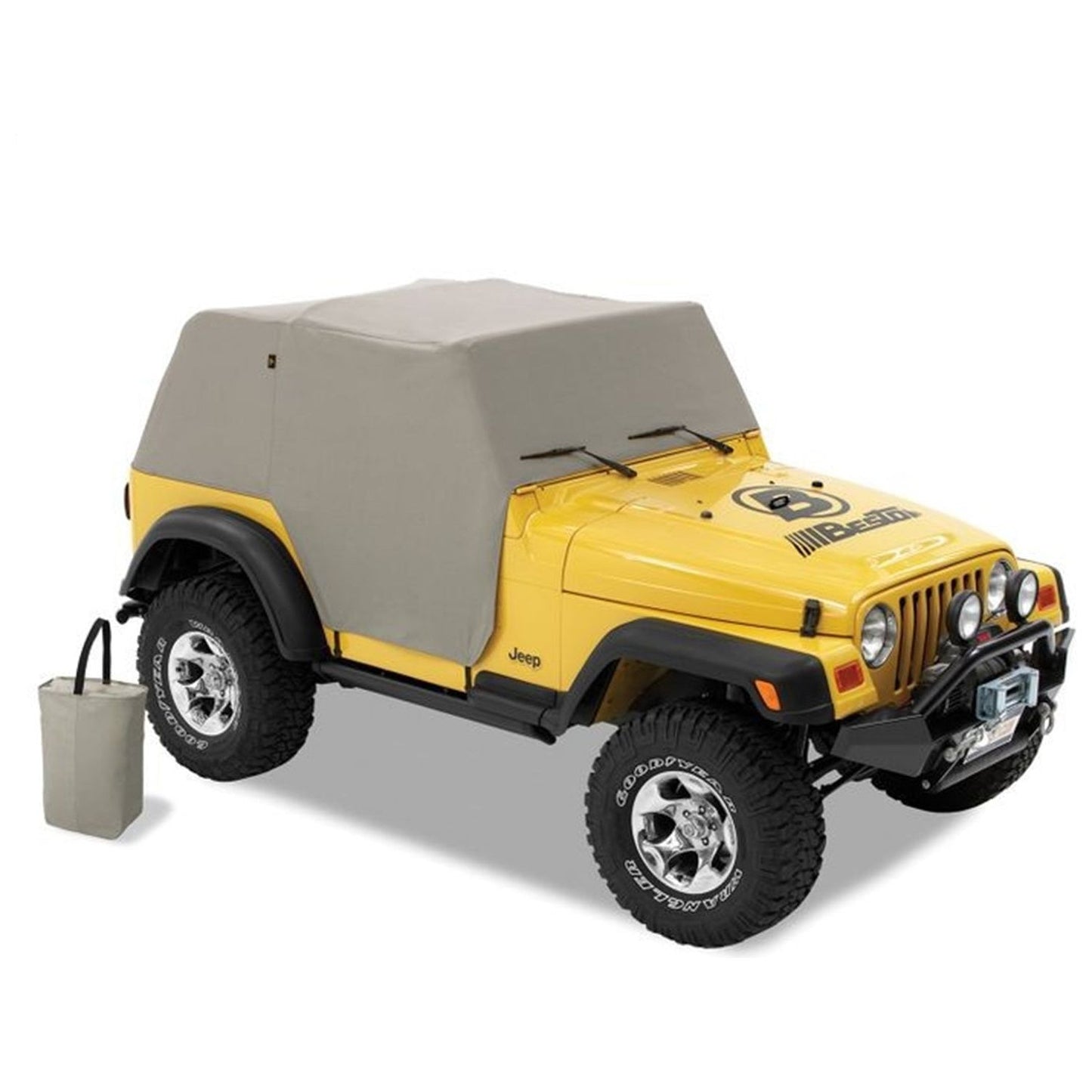 Bestop All Weather Trail Cover For Jeep Charcoal I 81037-09