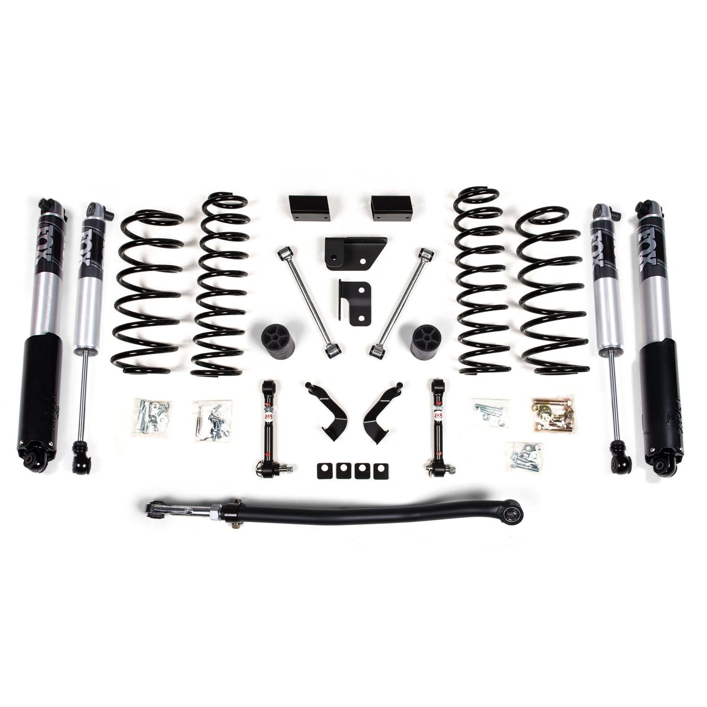 BDS Suspension | 3 Inch Lift Kit Jeep Wrangler JL 18-25 2-Door Fox 2.5 Performance Shocks | BDS1438PS