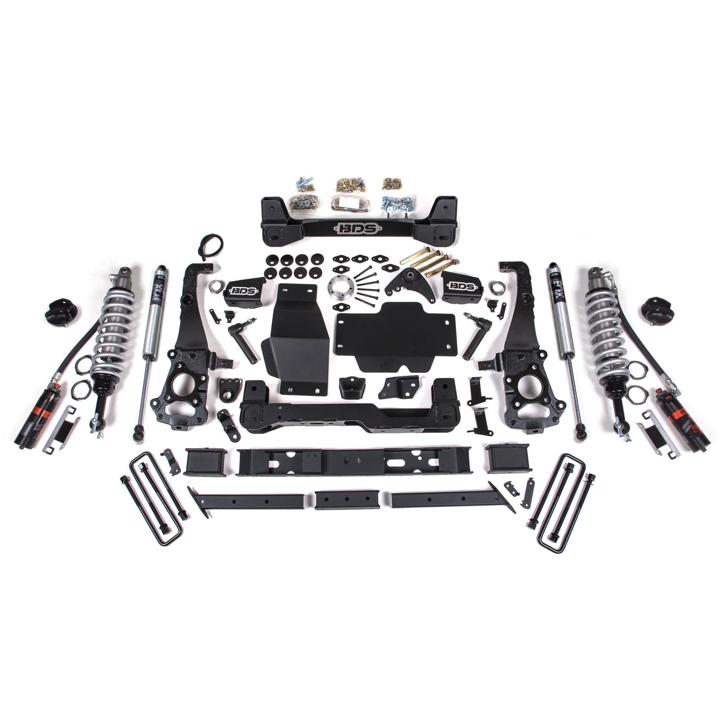 BDS Suspension | 6 Inch Lift Kit FOX 2.5 Coil-Over Ford Ranger 19-23 4WD Cast Aluminum Knuckle | BDS1547FDSC