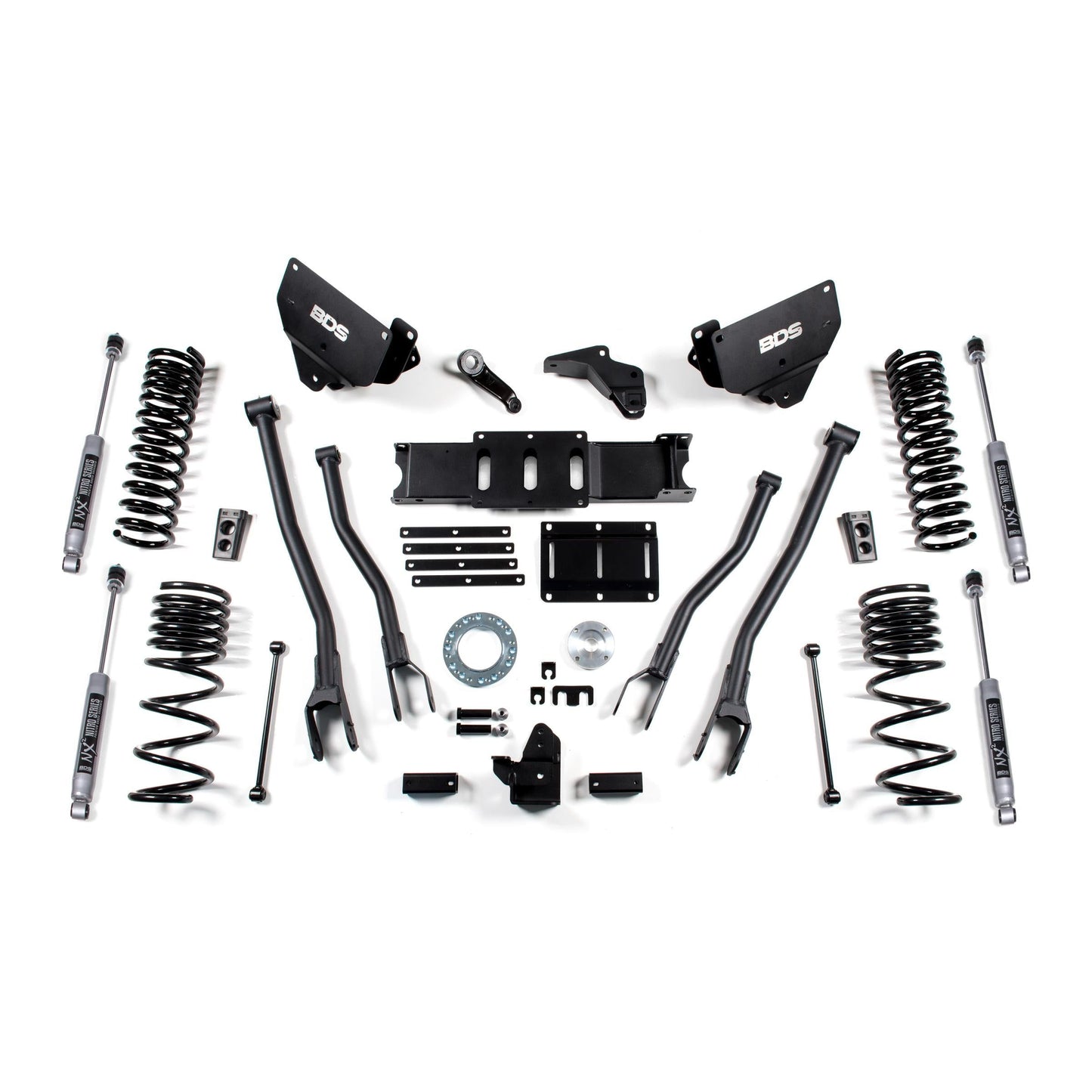 BDS Suspension | 6 Inch Lift Kit w/ 4-Link Ram 2500 14-18 4WD Diesel Fox 2.0 Performance Shocks | BDS1604FS