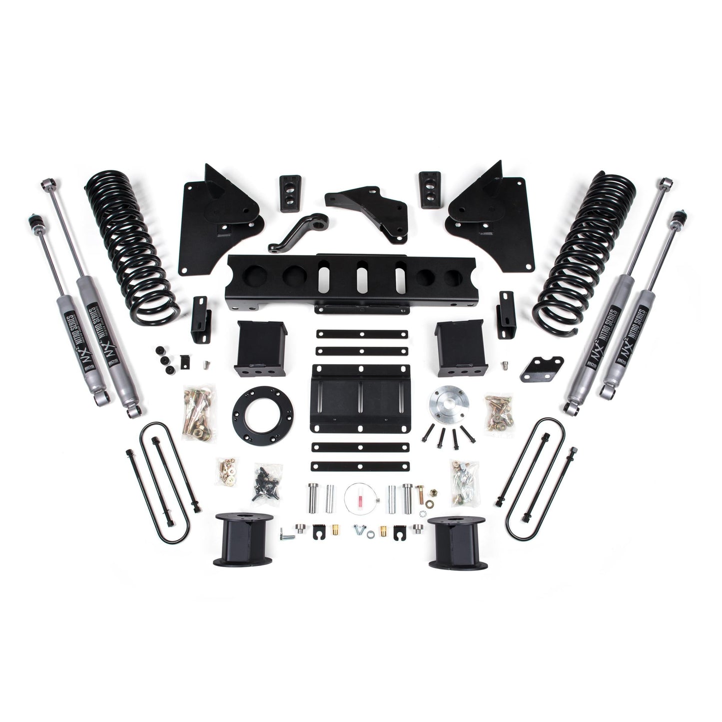 BDS Suspension | 6 Inch Lift Kit Ram 3500 w/ Rear Air Ride 13-18 4WD Diesel 8 Bolt Indexing Ring Fox 2.0 Performance Shocks | BDS1649FS