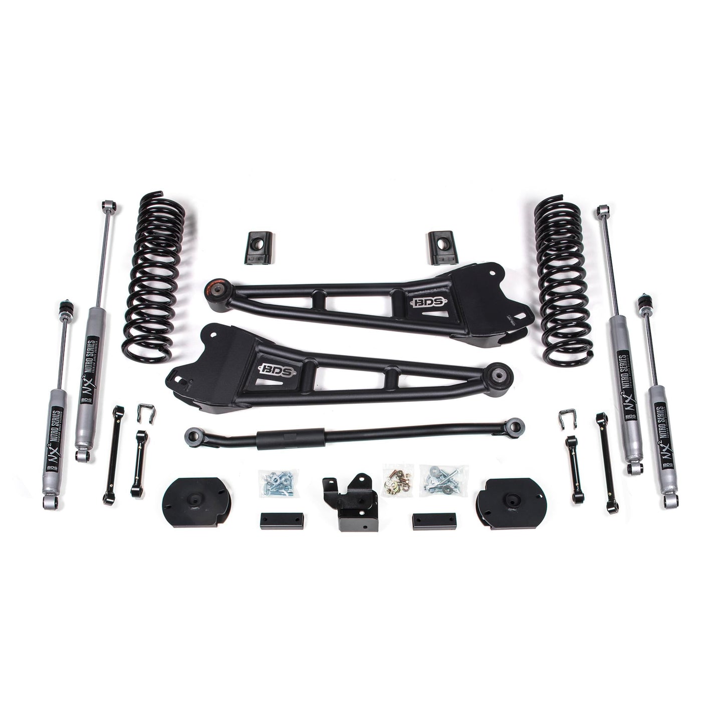 BDS Suspension | 3 Inch Lift Kit w/ Radius Arm Ram 2500 19-24 4WD Diesel Fox 2.0 Performance Shocks | BDS1653FS