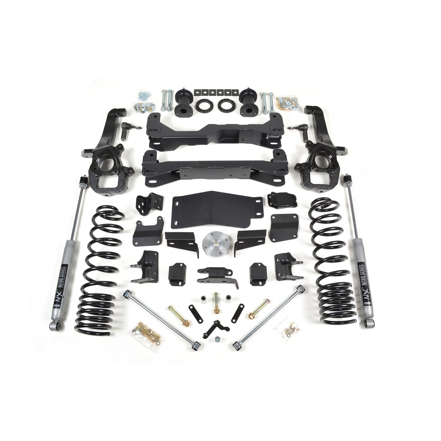 BDS Suspension | 6 Inch Lift Kit Ram 1500 19-24 4WD Standard Knuckle Fox 2.0 Performance Shocks | BDS1661FS