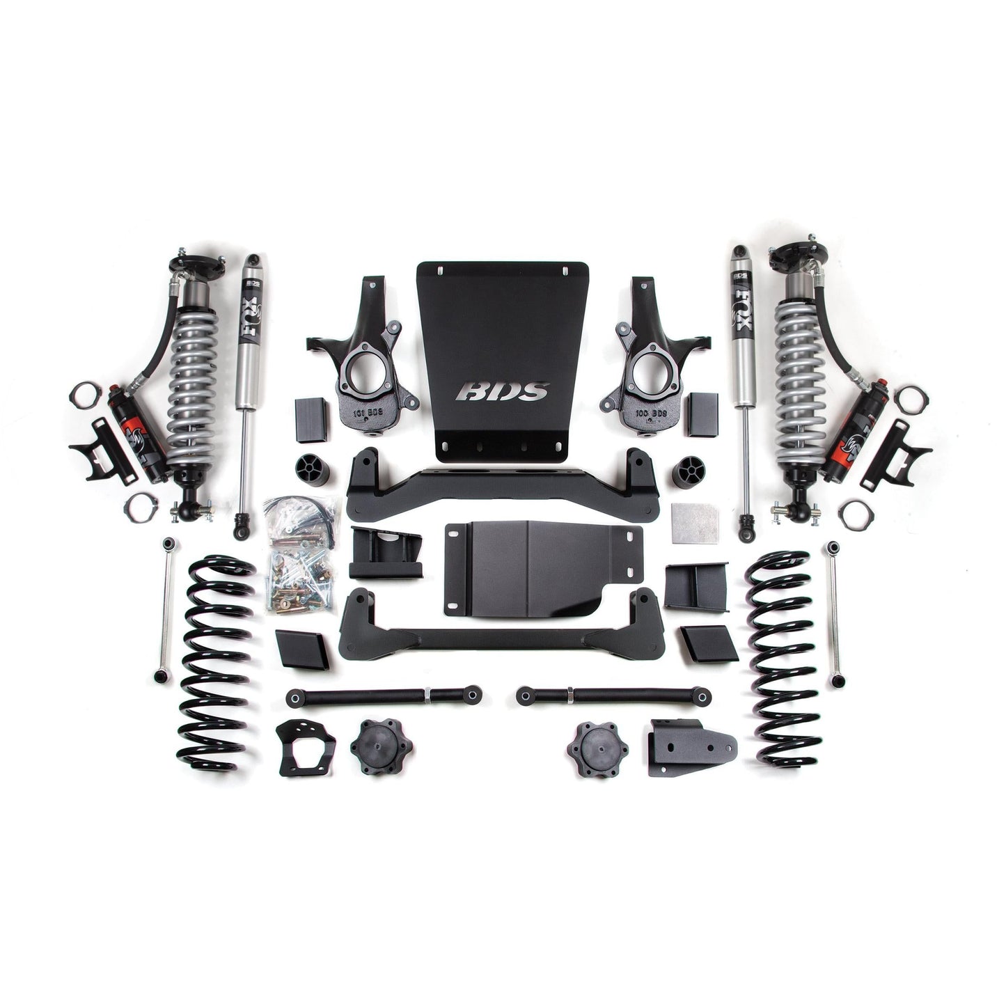 BDS Suspension | 6 Inch Lift Kit FOX 2.5 Performance Elite Coil-Over 07-14 Avalanche, Surburban, Tahoe, Yukon 1500 4WD | BDS178PSS