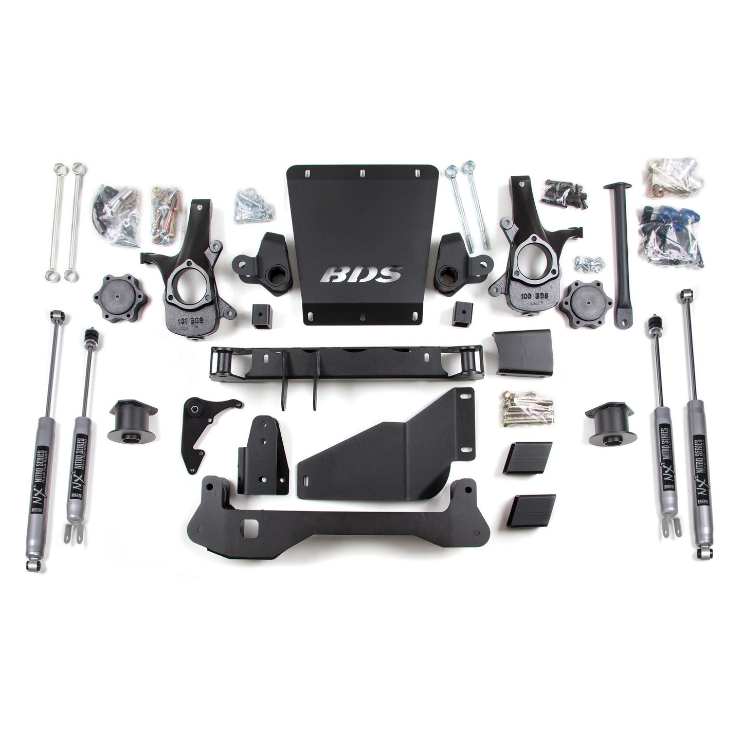BDS Suspension | 4 Inch Lift Kit Avalanche Surburban Tahoe or Yukon 1500 00-06 4WD Auto Ride Equipped | BDS1815H