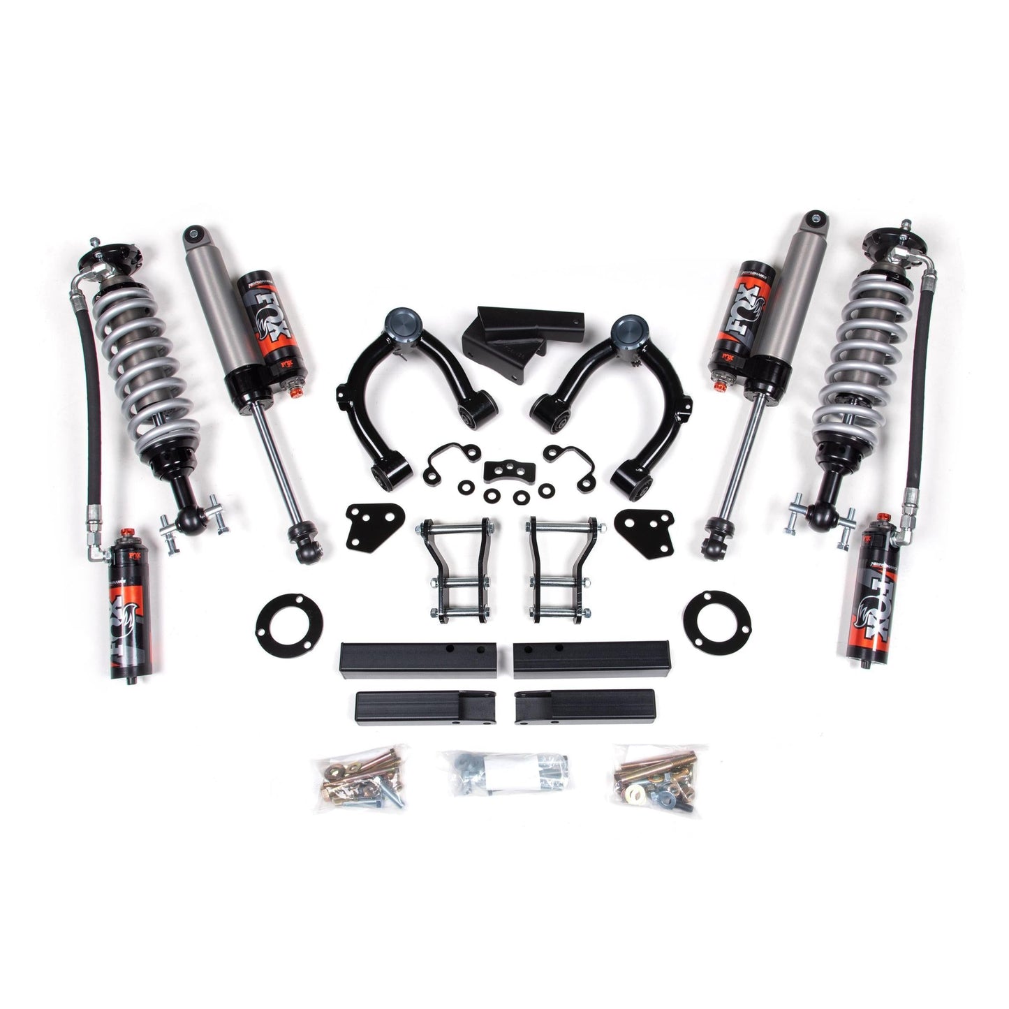 BDS Suspension | 3.5 Inch Lift Kit FOX 2.5 Coil-Over Ford Ranger 19-23 4WD Cast Steel Fox 2.5 Performance Elite Shocks | BDS1910FPE