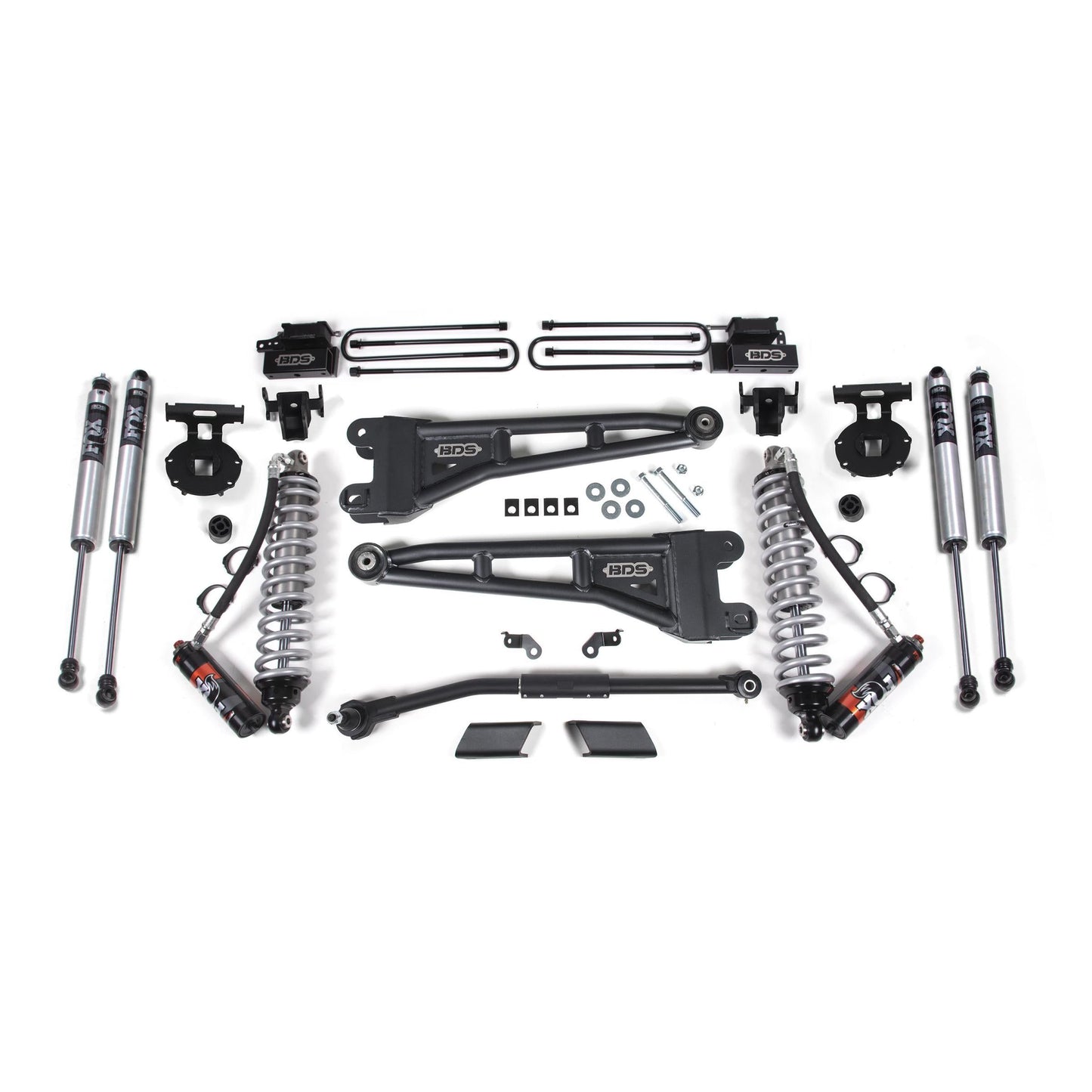 BDS Suspension | 2.5 Inch Lift Kit w/ Radius Arm FOX 2.5 Performance Elite Coil-Over Conversion Ford F450 Super Duty 20-22 4WD | BDS1915FPE