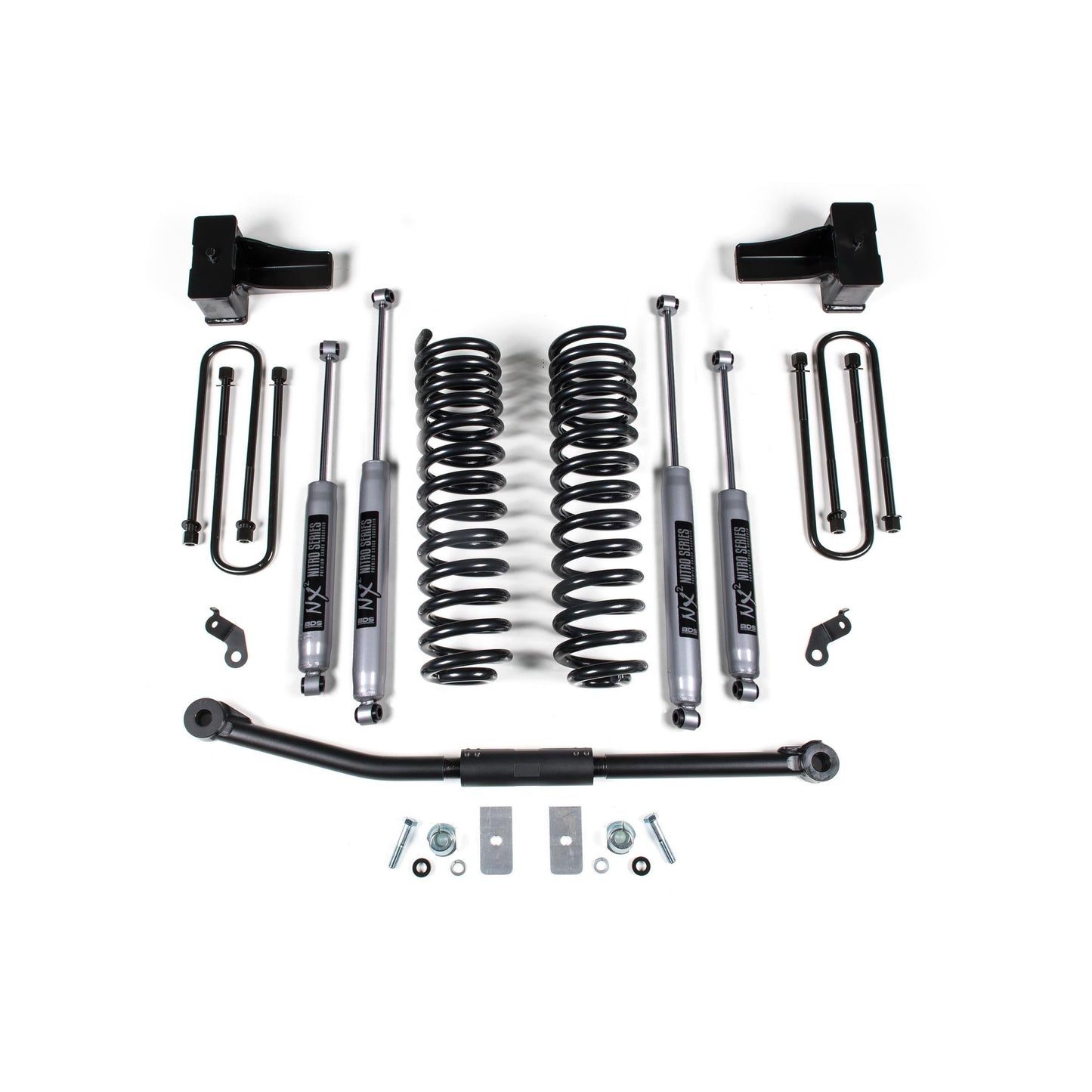 BDS Suspension | 2.5 Inch Lift Kit Ford F250/F350 Super Duty 11-16 4WD Diesel 5 Inch Block Fox 2.0 Performance Shocks | BDS1925FS