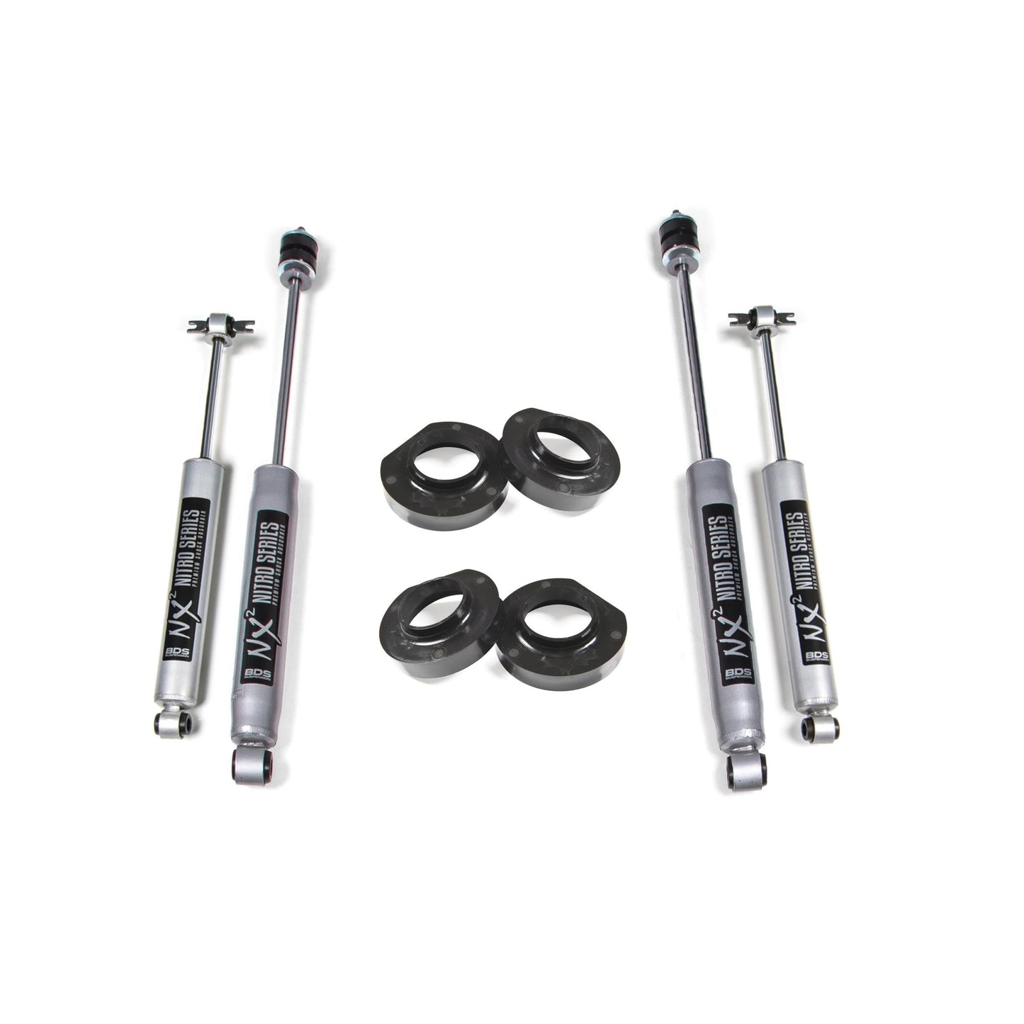 BDS Suspension | 0.75 Inch Lift Kit Jeep Wrangler TJ/LJ 97-06 With NX2 Shocks | BDS415H
