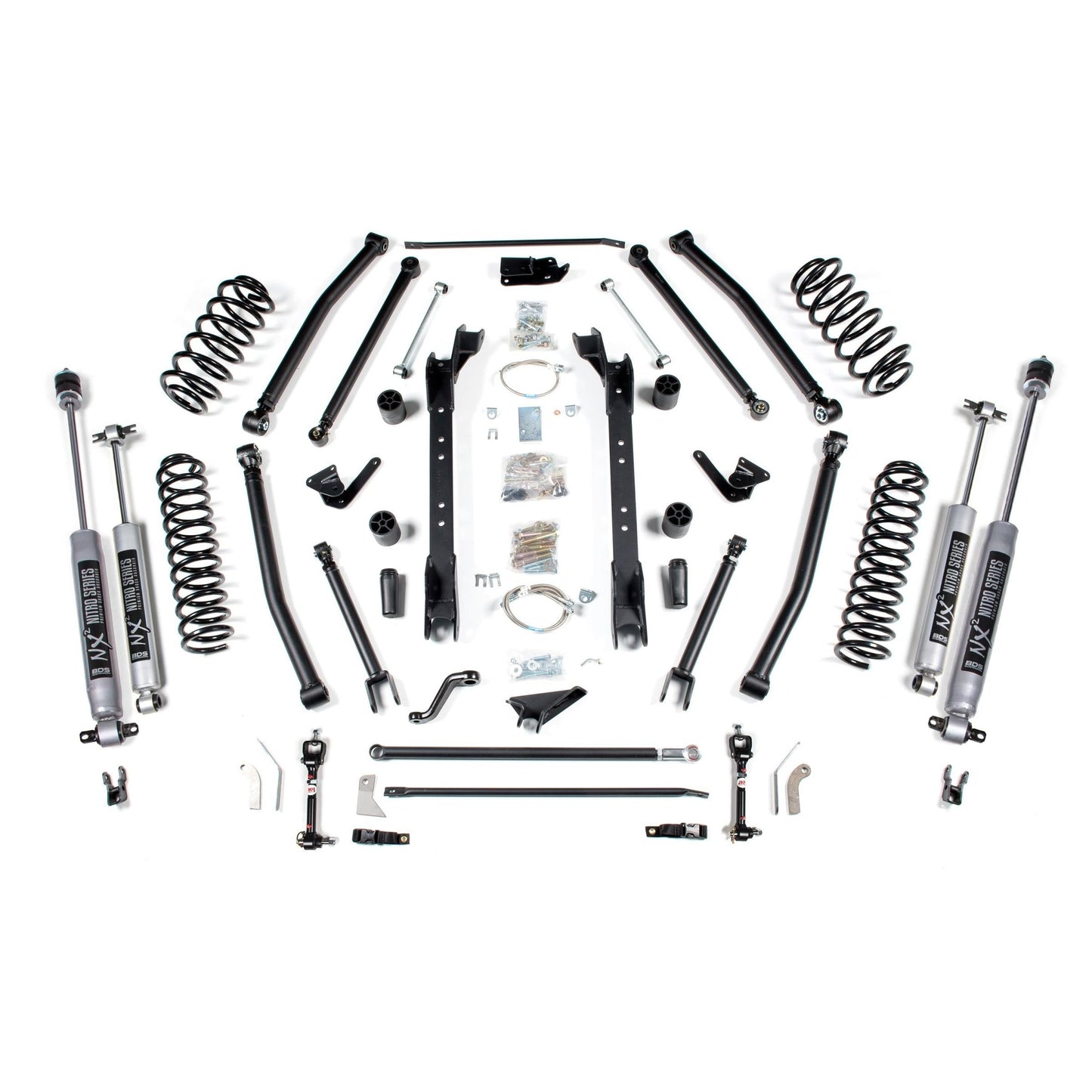 BDS Suspension | 6.5 inch long arm lift kit Jeep Wrangler TJ and TJ Rubicon 1997-2006 NX2 Nitro | BDS467H