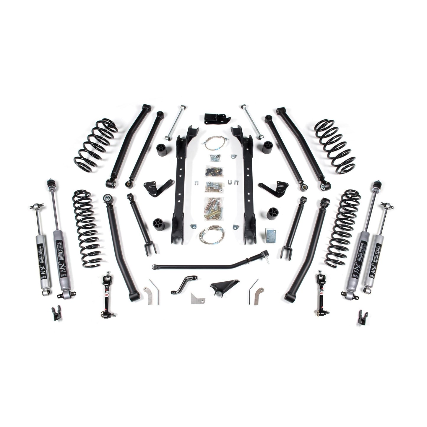 BDS Suspension | 4.5 Inch Lift Kit Long Arm Conversion Jeep Wrangler TJ 97-06 NX2 Nitro | BDS477H