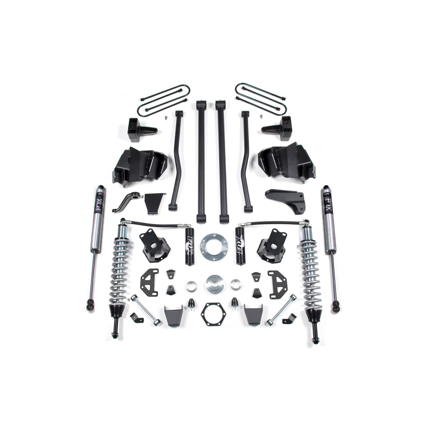 BDS Suspension | 6 Inch Lift Kit Long Arm & FOX 2.5 Coil-Over Conversion Dodge Ram 2500 09-13 4WD Fox 2.5 Performance Shocks Diesel Block Kit Fox 2.5 Performance Shocks | BDS629F