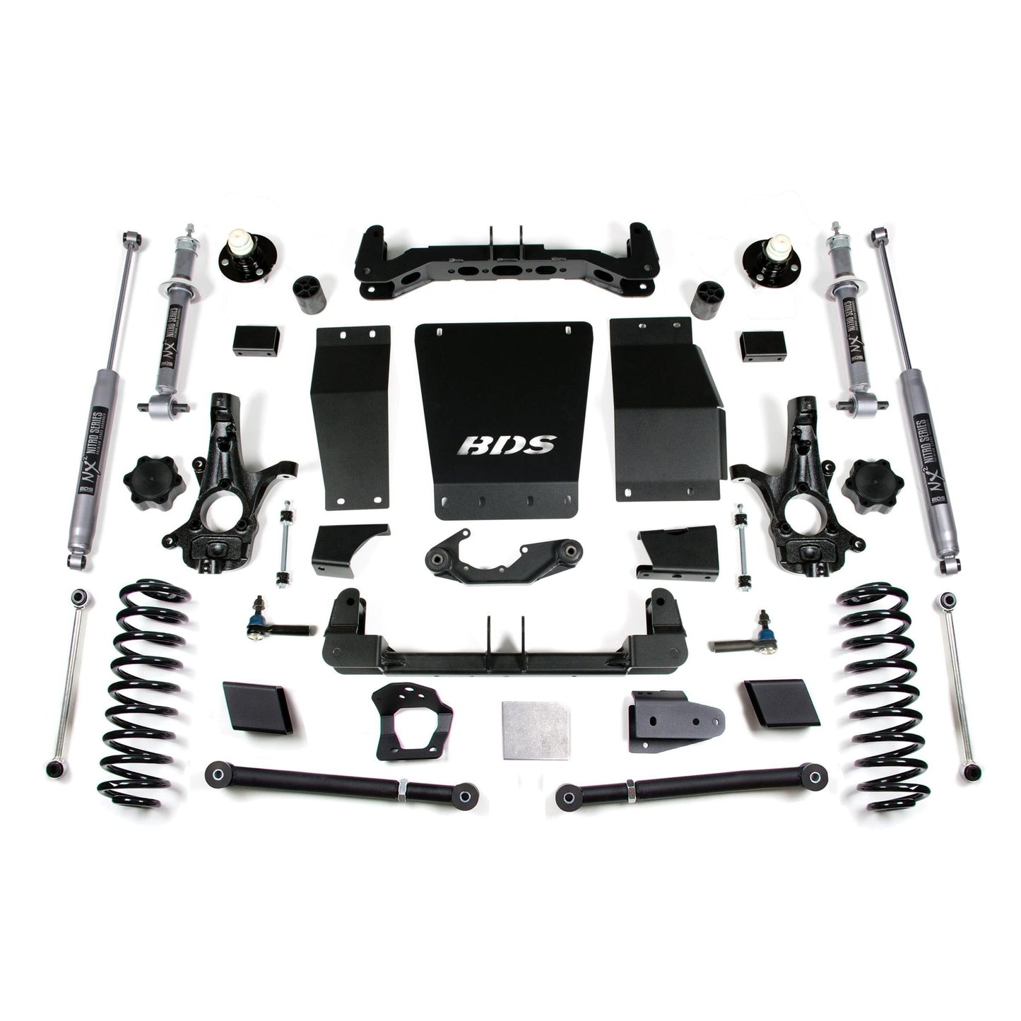 BDS Suspension | 6 Inch Lift Kit Chevy/GMC Suburban Tahoe Yukon/XL 1500 15-19 4WD Cast Steel NX2 Nitro | BDS731H