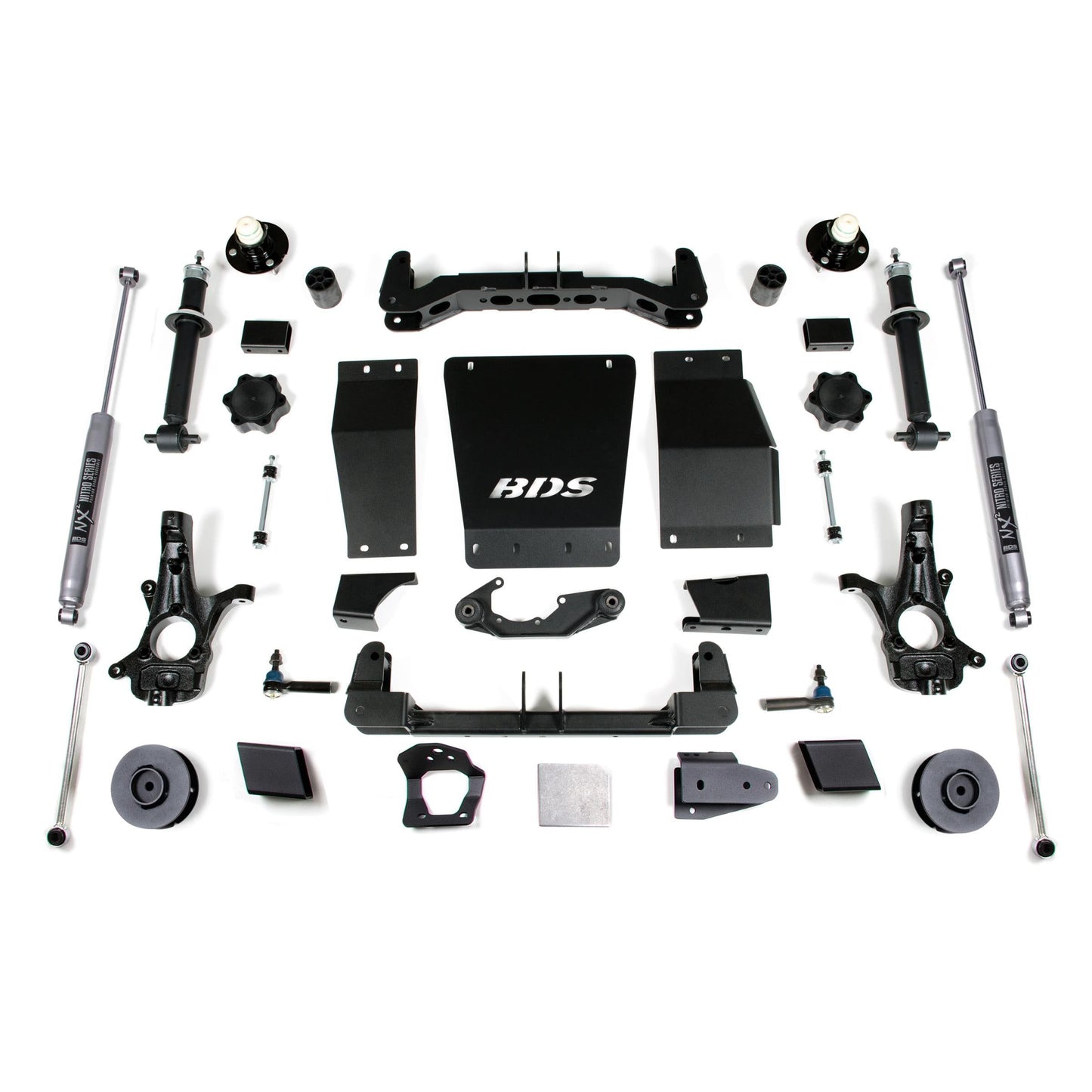 BDS Suspension | 4 Inch Lift Kit Chevy/GMC Suburban Tahoe Yukon/XL 1500 15-19 4WD Aluminum / Stamped Steel Fox 2.0 Performance | BDS734FS