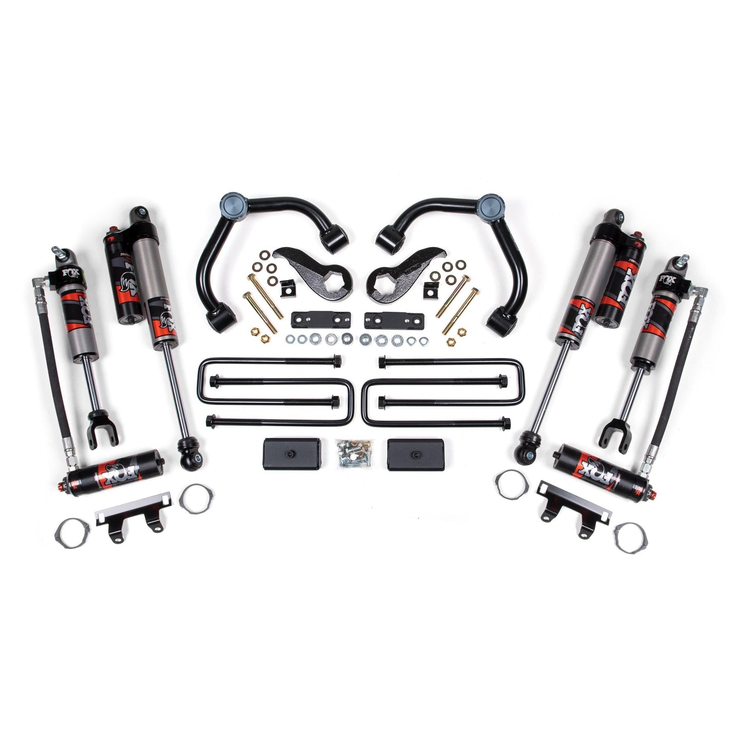 BDS Suspension | 3 Inch Lift Kit FOX Performance Elite Silverado/Sierra 2500HD/3500HD 20-24 3 Inch Block With Overload | BDS761FPE