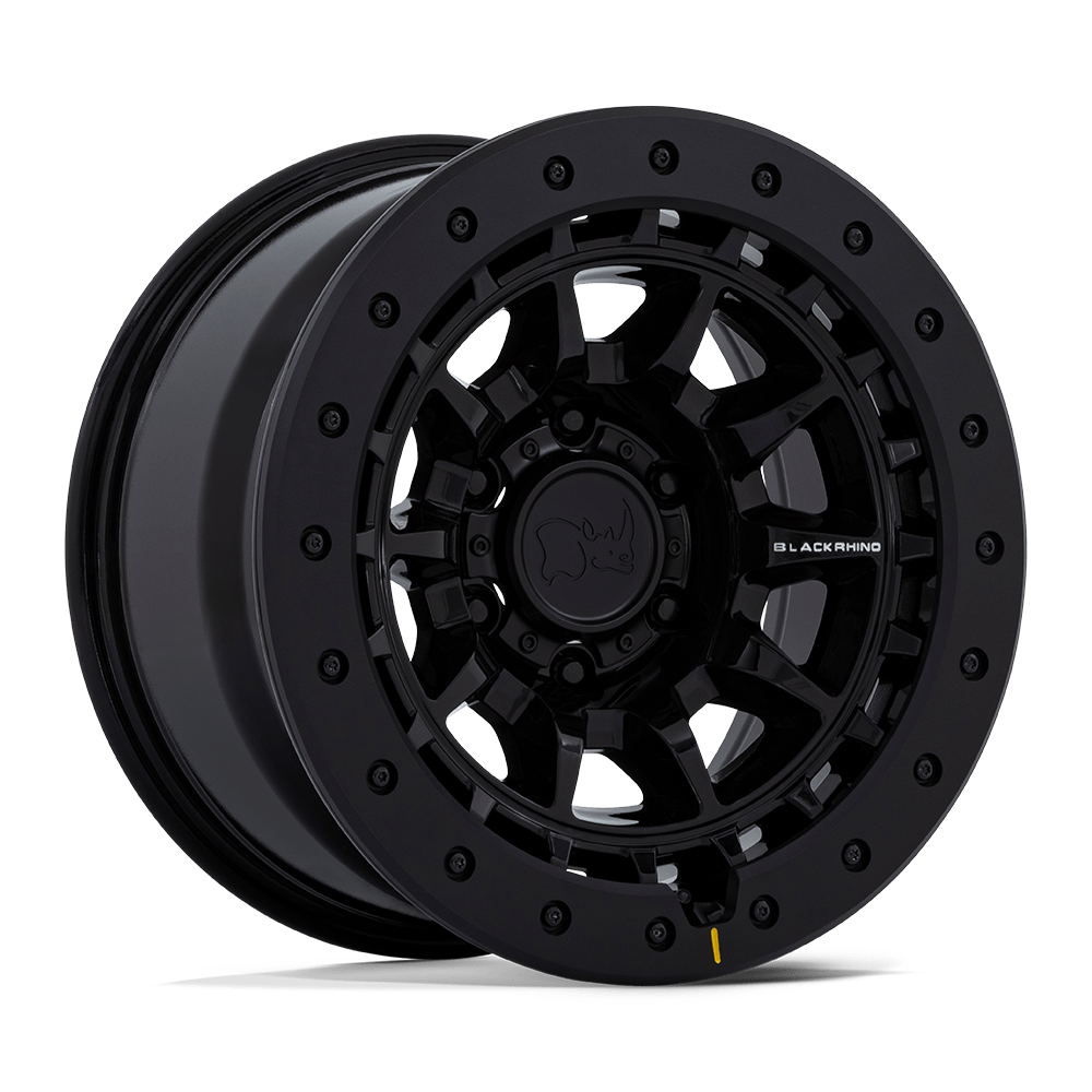 Black Rhino BR016 TUSK GLOSS BLACK W/ BLACK ROCK GUARD