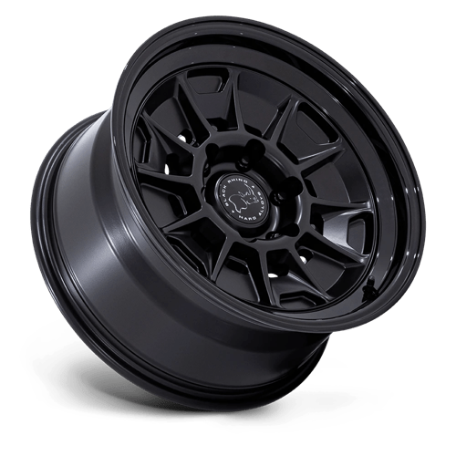 Black Rhino BR021 MONDO MATTE BLACK W/ GLOSS BLACK LIP