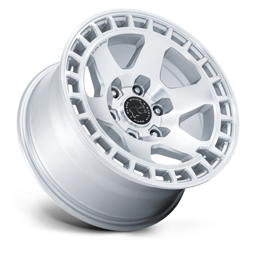 Black Rhino Hard Alloys BR022 BAHARI GLOSS SILVER W/ MACHINED FACE