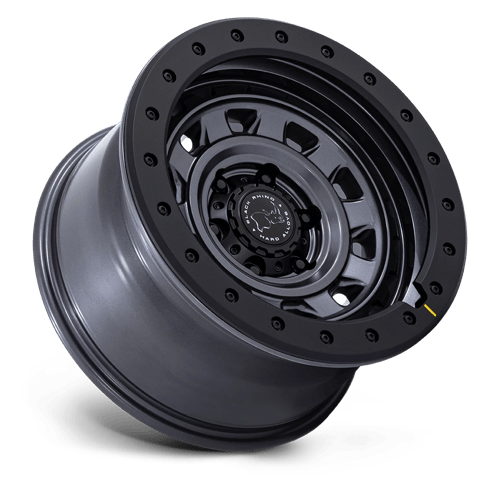 Black Rhino BR023 XPLORER MATTE GUNMETAL W/ BLACK ROCK GUARD