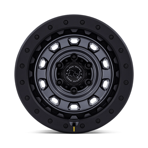Black Rhino BR023 XPLORER MATTE GUNMETAL W/ BLACK ROCK GUARD