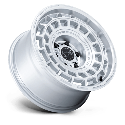 Black Rhino BR024 AWOL SILVER W/ MACHINED FACE