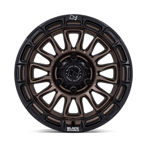 Black Rhino BR025 RIVAL Burnt Bronze W/ Matte Blk-Lp wheel with aggressive spoke design
