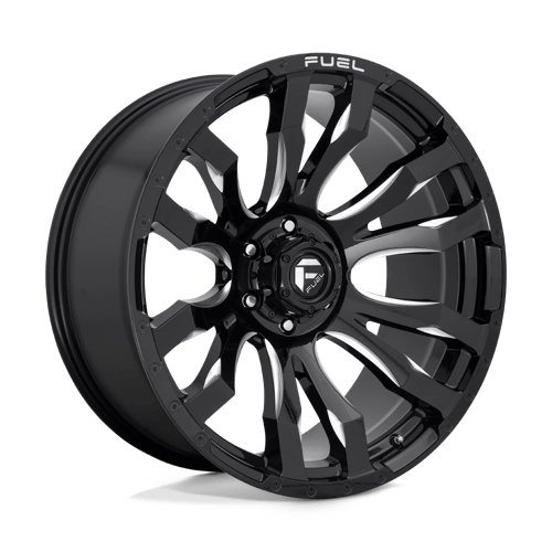 Fuel 1PC D673 BLITZ GLOSS BLACK MILLED