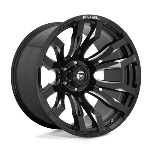 Fuel 1PC D673 BLITZ GLOSS BLACK MILLED