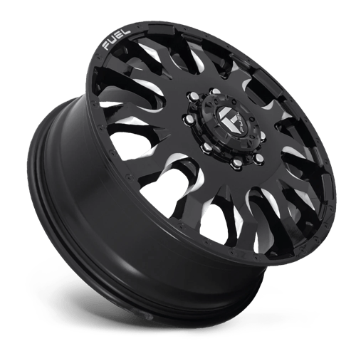 Fuel 1PC D673 BLITZ GLOSS BLACK MILLED