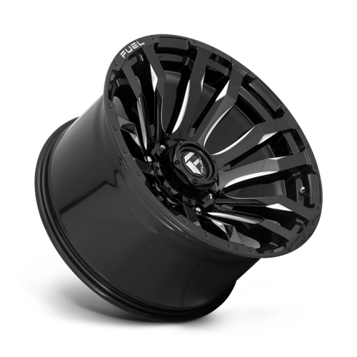 Fuel 1PC D673 BLITZ GLOSS BLACK MILLED