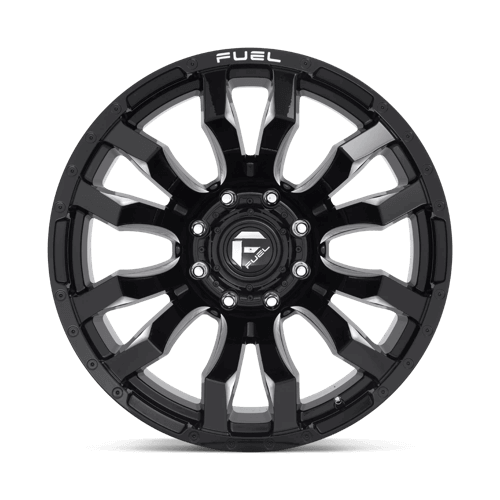 Fuel 1PC D673 BLITZ GLOSS BLACK MILLED