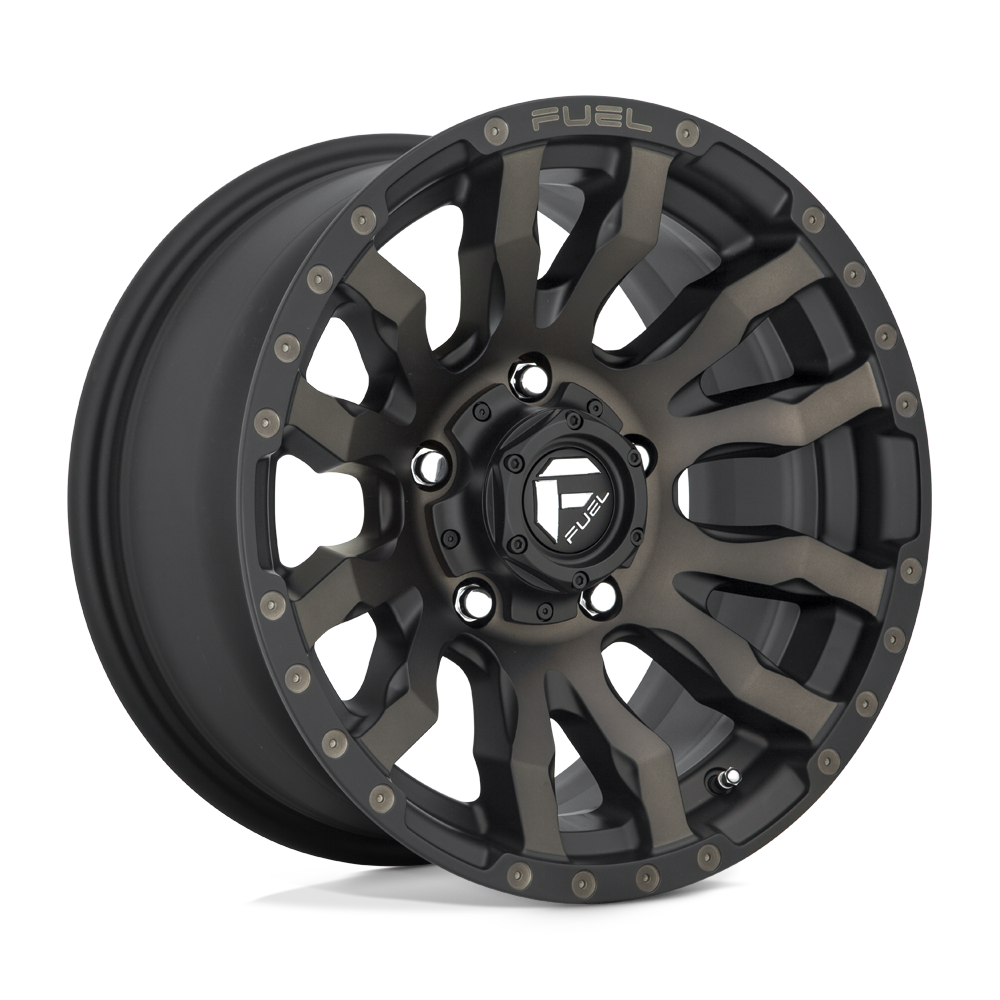 Fuel 1PC D674 BLITZ MATTE BLACK DOUBLE DARK TINT