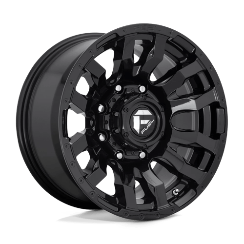 Fuel 1PC D675 BLITZ GLOSS BLACK