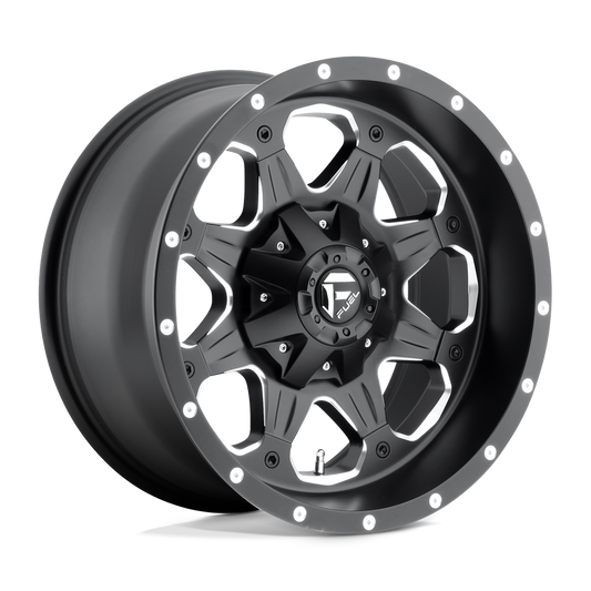 Fuel 1PC D534 BOOST MATTE BLACK MILLED